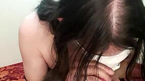 Aura MASTURBATES in her room