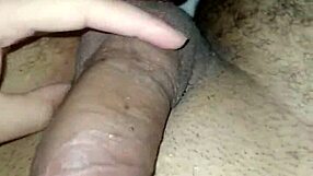 intensely jerking off my hard cock