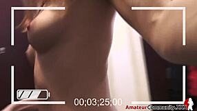 Neighbour's teen daughter rebels with sexy striptease