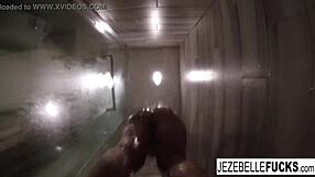 Jezebelle Bond Films Herself in Sexy Bath
