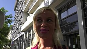 blonde milf fucked in a car and outdoor part 1 with big tits