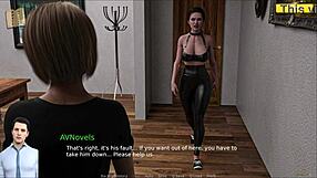 Rosewater manor 20 explores anime game worlds in hentai style