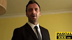 busty fitness instructor handles rough anal with total strength