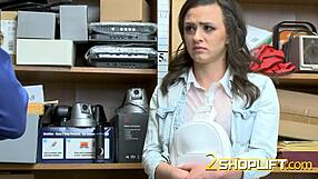 Innocent Shoplifter Drilled Roughly