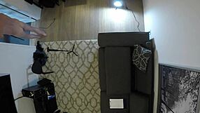 Blonde bombshell Annie Archer in intens casting call POV edition 3