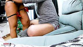 Juliacarioca Gives Rough Wet Blowjob with Spitting and Dirty Talk