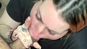 Deepthroat Sucking Until Last Drop