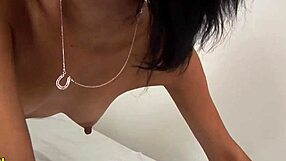 skinny maribel fucks with a black guy