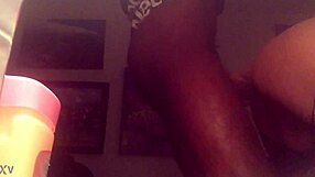 candycane the shemale gets detailed gangbang by black cocks