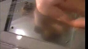 sweet amateur teen couple fucks hard in steamy bath session