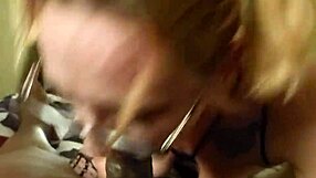 dixie deepthroats big black cock for creampie