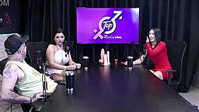 Teen crossdresser takes big black cock in tight anal after wild Colombian encounter