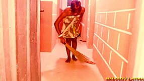 my husband and co-wife enjoy a massage while i watch from the door