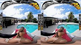 Detailed doggy style scenes in VR with Reyna Delacruz and Bailey Base