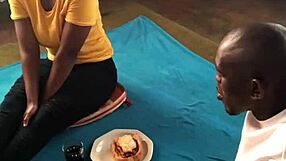 single and horny date turns into wild ebony doggystyle fun! 🔥