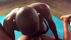 single and horny date turns into wild ebony doggystyle fun! 🔥