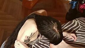 Beth Kinky Licks Daddy's Dirty Sweaty Feet In Taboo Domination Fetish