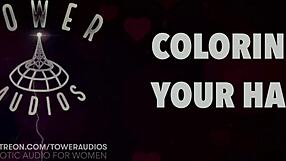 coloring hair erotic audio for women