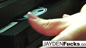 jayden jaymes plays with big boobs
