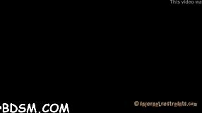 Bound Slave Blowjob Orgasm!