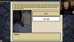 The lewd knight gets face fucked and cums in gloryhole