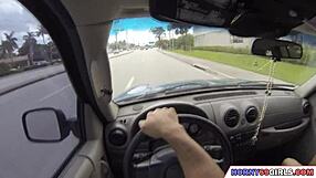 Soft Natural Tits in POV Blowjob Ride?