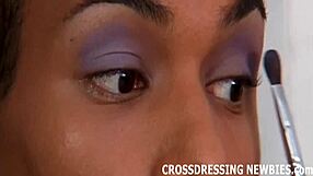 Crossdressing In Stockings And Panties Like A Sissy Slut