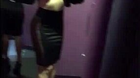 Flashing my big black cock in Paris feels so sexy