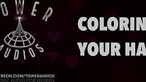 coloring hair erotic audio for women