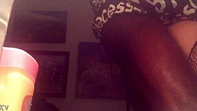 candycane the shemale gets detailed gangbang by black cocks