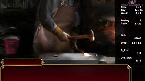 Black Smith-12 Hungry Bunny Girl On Sofa