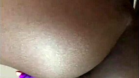 Twerking Seductively on a Vibrating Dildo