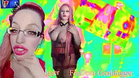Goddess in glasses dominates with intense POV jerk off instructions