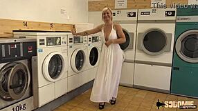 Kim milf with big tits seduces two young guys for intense group sex