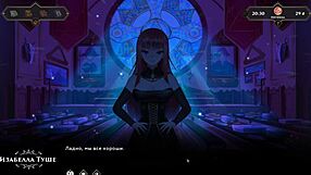 Complete gameplay - wanderer broken bed part 5 with blonde big tits fingering and masturbation