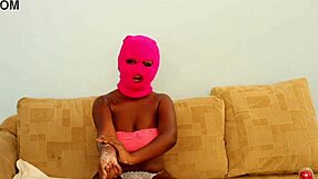 jamaican queen bends over for intense phone sex doggystyle