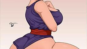 In Dragon Ball Z GT hentai, characters get naked and cum with monsters