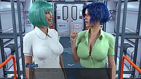 Stranded in space 4 - hot indian milf naked