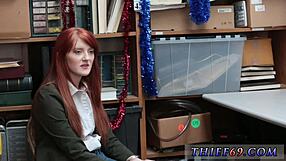 Beautiful Teen Babe in Police Uniform Gets Blowjob and Hardcore Threesome!