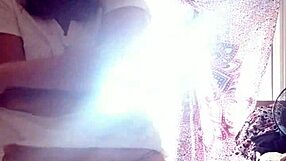 Mature Milf Puts Lotion On Her Nude Pussy Skin