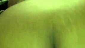 This ebony BBW was grinding hard, throwing her fat ass back in a wild POV session.