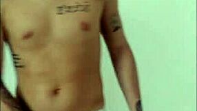 soloboy in underwear and socks