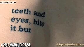 Clamped sweetheart receives anal hook with toy in bondage session