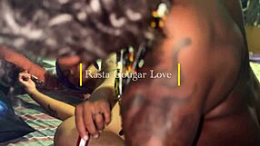 Granny bends over for Bangtime Le Rock's hard pounding