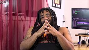 Poison Ivy Turns His Small Cock Sloppy And Wet