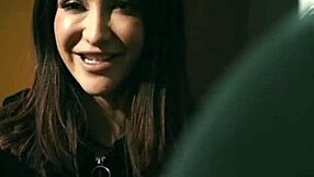 Sneaky ex-girlfriend stalks and fucks my girlfriend and me