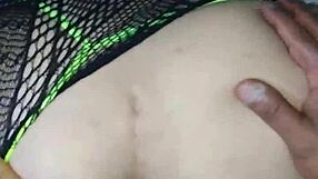 Cum Up To The Hair On Her Big Ass!