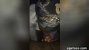 Ebony Thot Sucks Big Black Cock in POV