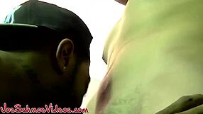 Wow! Black Thug Token Gives Jason An Amazing Interracial Blowjob