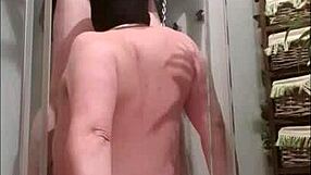 Mistress dominates her slave in femdom session